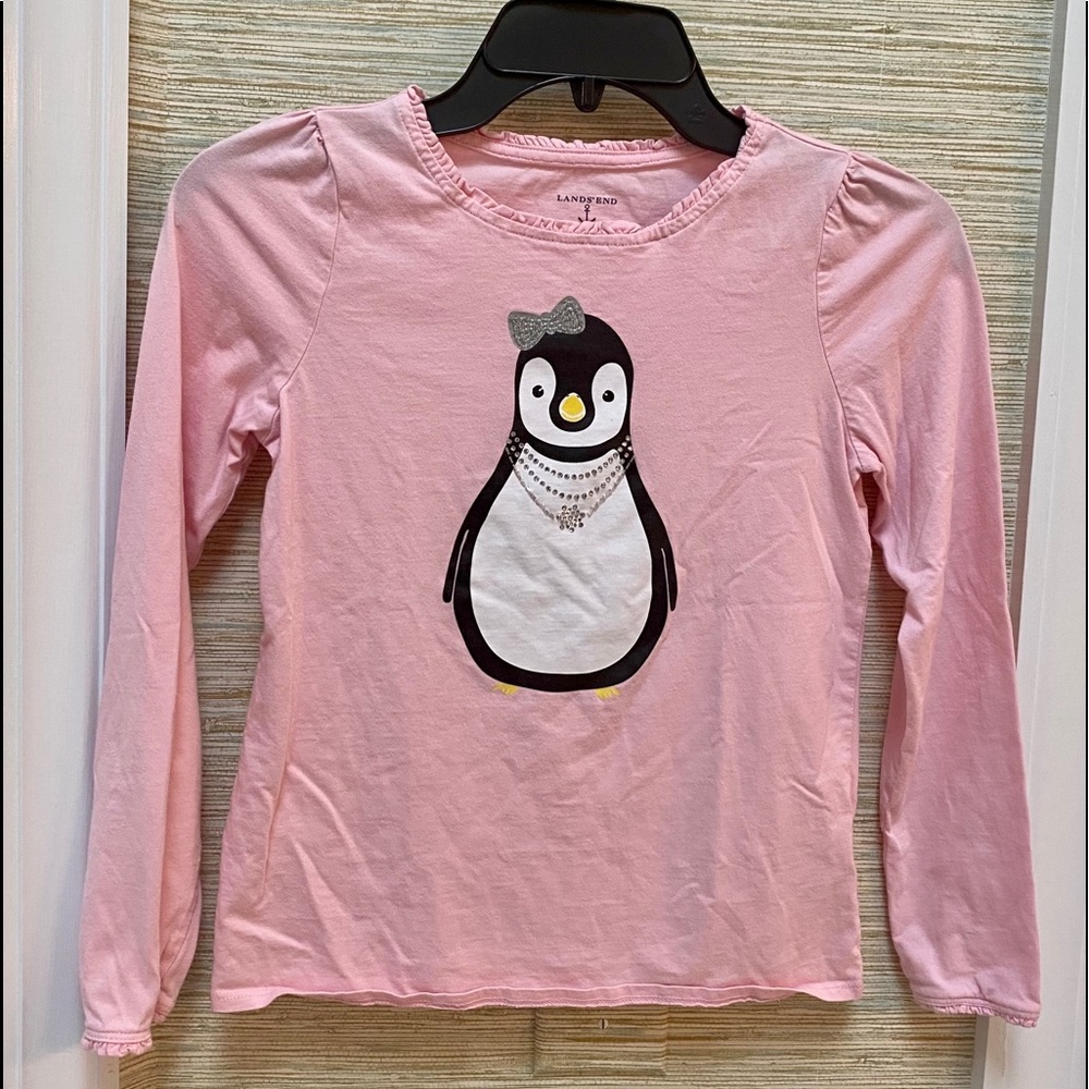 3/$15 SALE Lands’ End Penguin Top